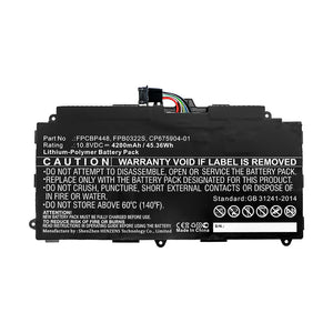 Batteries N Accessories BNA-WB-P11435 Laptop Battery - Li-Pol, 10.8V, 4200mAh, Ultra High Capacity - Replacement for Fujitsu CP675904-01 Battery