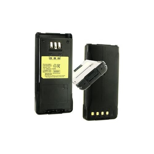 Batteries N Accessories BNA-WB-BLI-KNB33 2-Way Radio Battery - Li-Ion, 7.4V, 2200 mAh, Ultra High Capacity Battery - Replacement for Kenwood KNB33 Battery