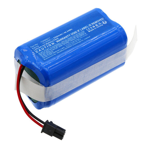 Batteries N Accessories BNA-WB-L19060 Vacuum Cleaner Battery - Li-ion, 14.4V, 3350mAh, Ultra High Capacity - Replacement for Eufy T2996011 Battery