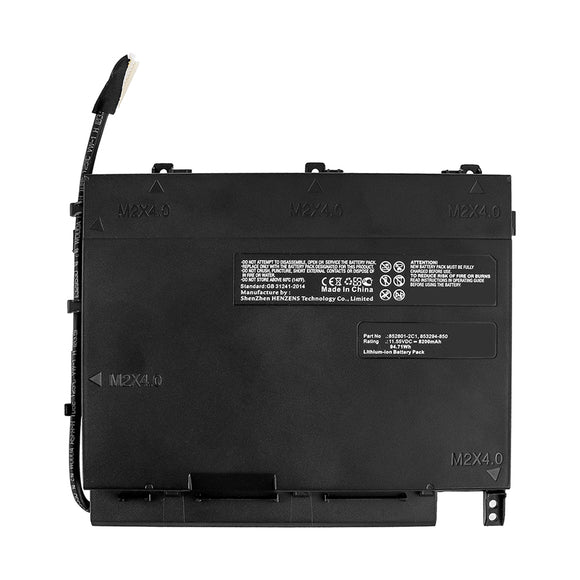 Batteries N Accessories BNA-WB-L11796 Laptop Battery - Li-ion, 11.55V, 8200mAh, Ultra High Capacity - Replacement for HP PF06XL Battery