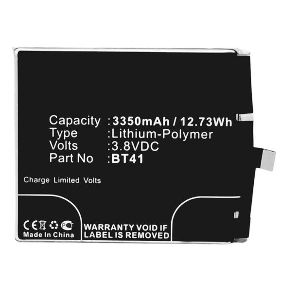 Batteries N Accessories BNA-WB-P3437 Cell Phone Battery - Li-Pol, 3.8V, 3350 mAh, Ultra High Capacity Battery - Replacement for MeiZu BT41 Battery