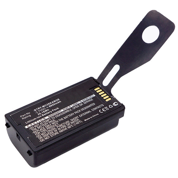 Batteries N Accessories BNA-WB-L1324 Barcode Scanner Battery - Li-ion, 3.7, 6800mAh, Ultra High Capacity Battery - Replacement for Symbol 82-127912-01, BTRY-MC3XKABOE Battery