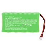 Batteries N Accessories BNA-WB-H17608 Baby Monitor Battery - Ni-MH, 4.8V, 1400mAh, Ultra High Capacity - Replacement for Summer 36044-10 Battery