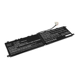 Batteries N Accessories BNA-WB-P16645 Laptop Battery - Li-Pol, 15.2V, 5900mAh, Ultra High Capacity - Replacement for MSI BTY-M6M Battery
