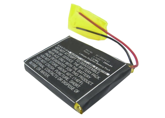 Batteries N Accessories BNA-WB-P4177 GPS Battery - Li-Pol, 3.7V, 290 mAh, Ultra High Capacity Battery - Replacement for Garmin 361-00034-01 Battery