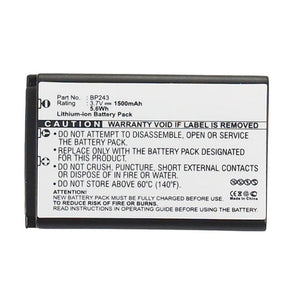 Batteries N Accessories BNA-WB-L12057 2-Way Radio Battery - Li-ion, 3.7V, 1500mAh, Ultra High Capacity - Replacement for Icom BP-243 Battery