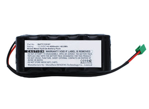 Batteries N Accessories BNA-WB-H11495 Medical Battery - Ni-MH, 12V, 4000mAh, Ultra High Capacity - Replacement for GE BATT/110107 Battery