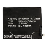 Batteries N Accessories BNA-WB-P11536 Cell Phone Battery - Li-Pol, 3.85V, 3450mAh, Ultra High Capacity - Replacement for GIONEE BL-N3500A Battery