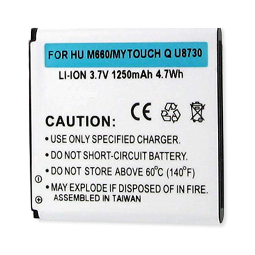 Batteries N Accessories BNA-WB-BLI-1291-1.2 Cell Phone Battery - Li-Ion, 3.7V, 1250 mAh, Ultra High Capacity Battery - Replacement for Huawei HB5N1H Battery