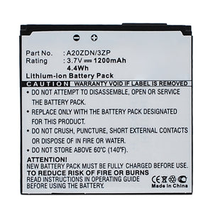 Batteries N Accessories BNA-WB-L14814 Cell Phone Battery - Li-ion, 3.7V, 1200mAh, Ultra High Capacity - Replacement for Philips A20ZDN/3ZP Battery