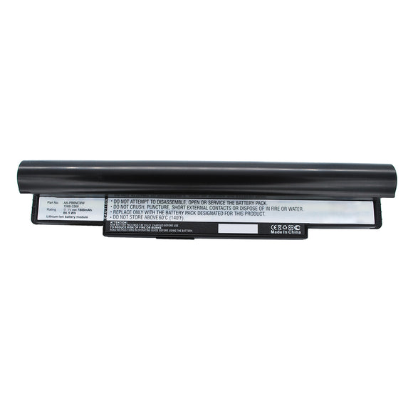 Batteries N Accessories BNA-WB-L13465 Laptop Battery - Li-ion, 11.1V, 7800mAh, Ultra High Capacity - Replacement for Samsung AA-BP1TC6W Battery