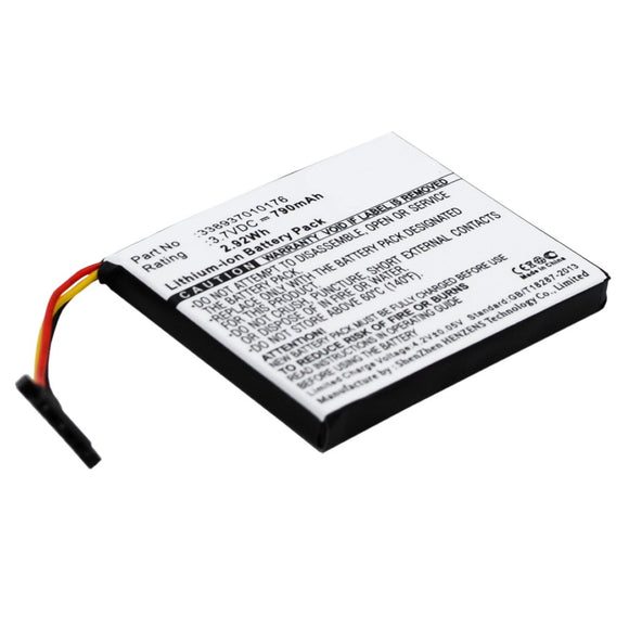 Batteries N Accessories BNA-WB-L4258 GPS Battery - Li-Ion, 3.7V, 790 mAh, Ultra High Capacity Battery - Replacement for Pioneer 338937010176 Battery