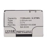 Batteries N Accessories BNA-WB-L15596 Cell Phone Battery - Li-ion, 3.7V, 1100mAh, Ultra High Capacity - Replacement for HTC 35H00118-00M Battery