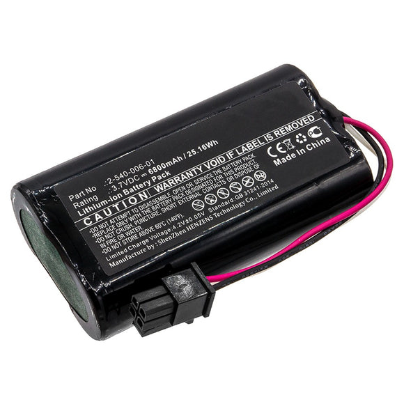 Batteries N Accessories BNA-WB-L8150 Speaker Battery - Li-ion, 3.7V, 6800mAh, Ultra High Capacity Battery - Replacement for Soundcast 2-540-006-01 Battery