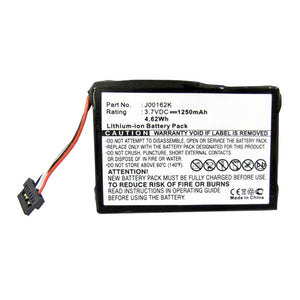 Batteries N Accessories BNA-WB-L16569 GPS Battery - Li-ion, 3.7V, 1250mAh, Ultra High Capacity - Replacement for Mitac Mio 138 Battery