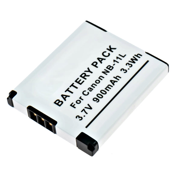 Batteries N Accessories BNA-WB-NB11L Digital Camera Battery - li-ion, 3.7V, 900 mAh, Ultra High Capacity Battery - Replacement for Canon NB-11L Battery