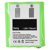 Batteries N Accessories BNA-WB-C1006 2-Way Radio Battery - Ni-CD, 3.6V, 700 mAh, Ultra High Capacity Battery - Replacement for Motorola 53615 Battery