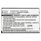 Batteries N Accessories BNA-WB-L9990 Cell Phone Battery - Li-ion, 3.7V, 1800mAh, Ultra High Capacity - Replacement for Blu C906040220I Battery