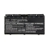 Batteries N Accessories BNA-WB-L10590 Laptop Battery - Li-ion, 11.1V, 5200mAh, Ultra High Capacity - Replacement for Clevo N150BAT-6 Battery