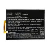 Batteries N Accessories BNA-WB-P11385 Cell Phone Battery - Li-Pol, 3.8V, 2750mAh, Ultra High Capacity - Replacement for Infinix BL-30QX Battery