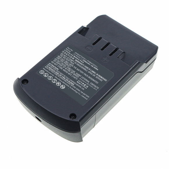 Batteries N Accessories BNA-WB-L17563 Vacuum Cleaner Battery - Li-ion, 21.6V, 2500mAh, Ultra High Capacity - Replacement for Hoover RABAT22VLI Battery