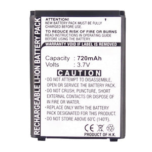 Batteries N Accessories BNA-WB-L16514 Cell Phone Battery - Li-ion, 3.7V, 720mAh, Ultra High Capacity - Replacement for Sagem SA7A-SN2 Battery