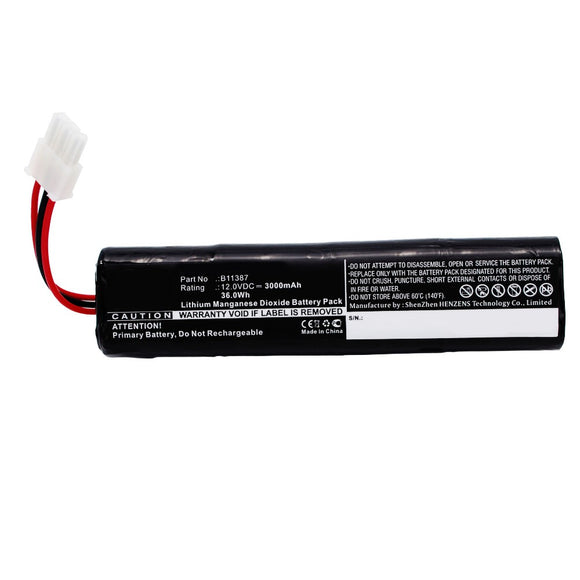 Batteries N Accessories BNA-WB-L9437 Medical Battery - Li-MnO2, 12V, 3000mAh, Ultra High Capacity
