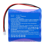 Batteries N Accessories BNA-WB-L17921 Equipment Battery - Li-ion, 7.4V, 4000mAh, Ultra High Capacity - Replacement for DELI HYLB-1787 Battery