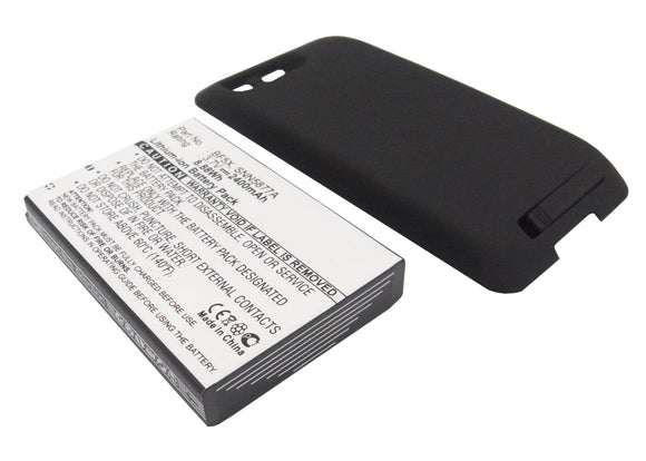 Batteries N Accessories BNA-WB-L3885 Cell Phone Battery - Li-ion, 3.7, 2400mAh, Ultra High Capacity Battery - Replacement for Motorola BF5X, SNN5877A Battery