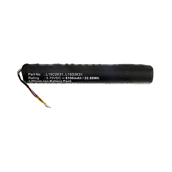 Batteries N Accessories BNA-WB-L12684 Laptop Battery - Li-ion, 3.75V, 6100mAh, Ultra High Capacity - Replacement for Lenovo L15C2K31 Battery