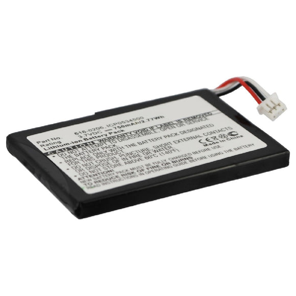 Batteries N Accessories BNA-WB-L6117 Player Battery - Li-Ion, 3.7V, 750 mAh, Ultra High Capacity Battery - Replacement for Apple 616-0183 Battery