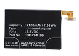 Batteries N Accessories BNA-WB-P3805 Cell Phone Battery - Li-Pol, 3.8, 2100mAh, Ultra High Capacity Battery - Replacement for HTC 35H00216-00M, B0P6M100, BOP6M100 Battery