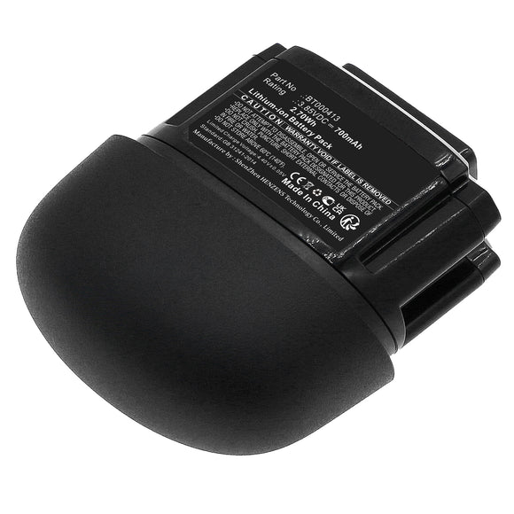 Batteries N Accessories BNA-WB-L18030 Barcode Scanner Battery - Li-ion, 3.85V, 700mAh, Ultra High Capacity - Replacement for Zebra BT-000413-00 Battery