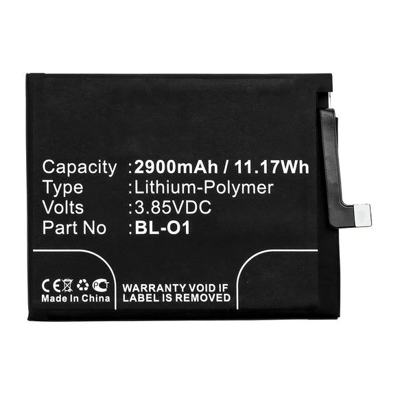 Batteries N Accessories BNA-WB-P12364 Cell Phone Battery - Li-Pol, 3.85V, 2900mAh, Ultra High Capacity - Replacement for LG BL-O1 Battery