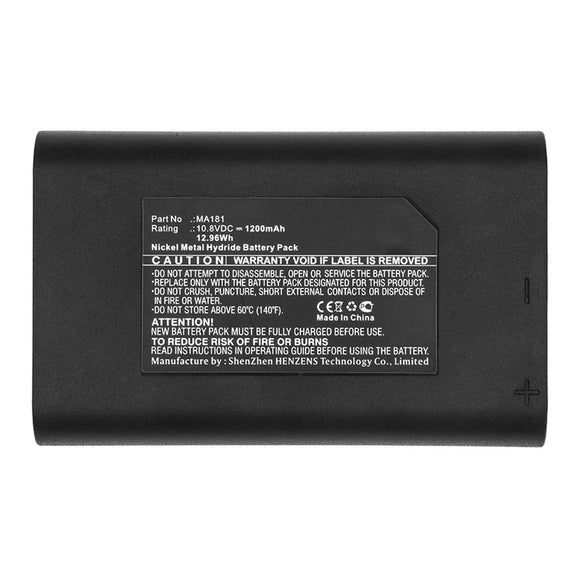 Batteries N Accessories BNA-WB-H13906 2-Way Radio Battery - Ni-MH, 10.8V, 1200mAh, Ultra High Capacity - Replacement for Uniden APX500 Battery