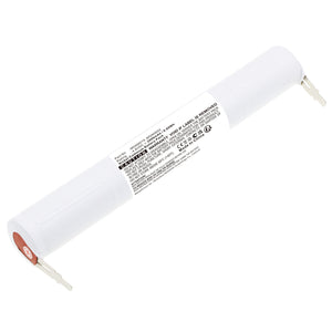 Batteries N Accessories BNA-WB-C18244 Emergency Lighting Battery - Ni-CD, 4.8V, 2000mAh, Ultra High Capacity - Replacement for BAES MGN0652 Battery