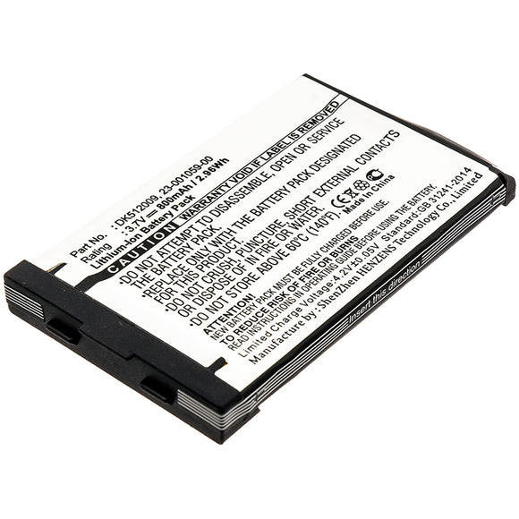 Batteries N Accessories BNA-WB-L8152 Cordless Phones Battery - Li-ion, 3.7V, 800mAh, Ultra High Capacity Battery - Replacement for Aastra 23-001059-00, 23-001080-00, A600ST1, DK512009 Battery