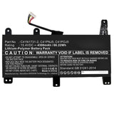 Batteries N Accessories BNA-WB-P17444 Laptop Battery - Li-Pol, 15.4V, 4300mAh, Ultra High Capacity - Replacement for Asus C41N1731-2 Battery