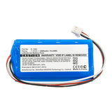 Batteries N Accessories BNA-WB-L13372 Equipment Battery - Li-ion, 7.4V, 2600mAh, Ultra High Capacity - Replacement for Televes E-1982 Battery