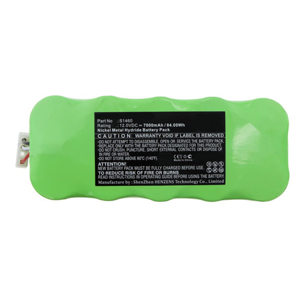 Batteries N Accessories BNA-WB-H11048 Speaker Battery - Ni-MH, 12V, 7000mAh, Ultra High Capacity - Replacement for Amplivox S1460 Battery