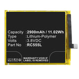 Batteries N Accessories BNA-WB-P18131 Cell Phone Battery - Li-Pol, 3.8V, 2900mAh, Ultra High Capacity - Replacement for Orbic RC555L Battery