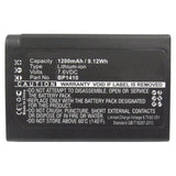 Batteries N Accessories BNA-WB-L9153 Digital Camera Battery - Li-ion, 7.6V, 1200mAh, Ultra High Capacity - Replacement for Samsung BP1410 Battery