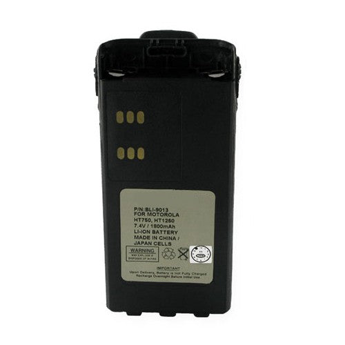 Batteries N Accessories BNA-WB-BLI-9013 2-Way Radio Battery - li-ion, 7.4V, 1800 mAh, Ultra High Capacity Battery - Replacement for Motorola HNN9013 Battery