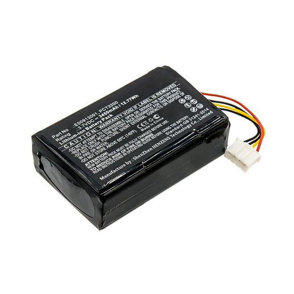 Batteries N Accessories BNA-WB-L9801 Barcode Scanner Battery - Li-ion, 3.7V, 3450mAh, Ultra High Capacity - Replacement for C-One PCT3200 Battery
