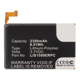 Batteries N Accessories BNA-WB-P11269 Cell Phone Battery - Li-Pol, 3.7V, 2300mAh, Ultra High Capacity - Replacement for Sony Ericsson 1266-340.1 Battery