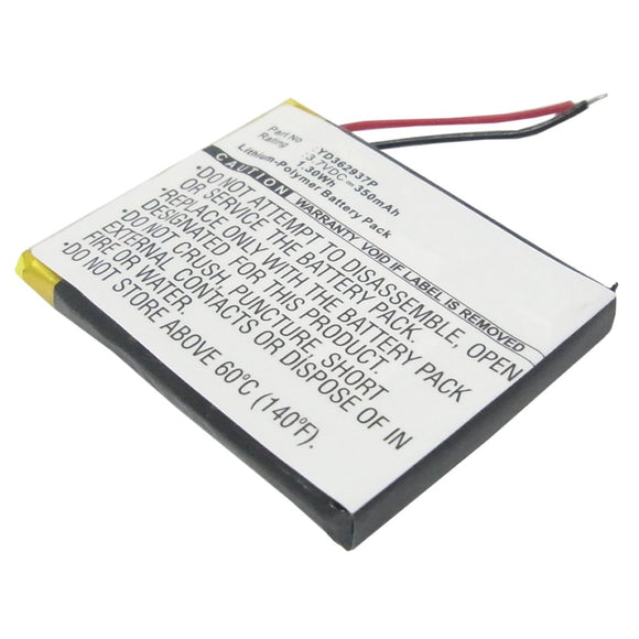 Batteries N Accessories BNA-WB-P7339 Remote Control Battery - Li-Pol, 3.7V, 350 mAh, Ultra High Capacity Battery - Replacement for GoPro YD362937P Battery
