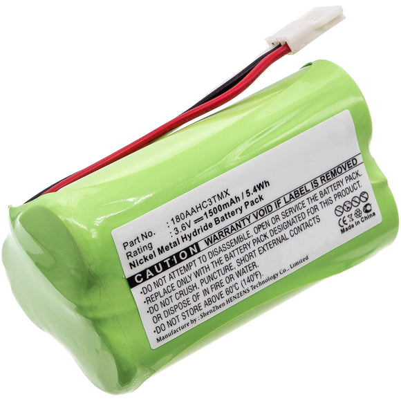 Batteries N Accessories BNA-WB-H1832 Speaker Battery - Ni-MH, 3.6V, 1500 mAh, Ultra High Capacity Battery - Replacement for Logitech 180AAHC3TMX Battery
