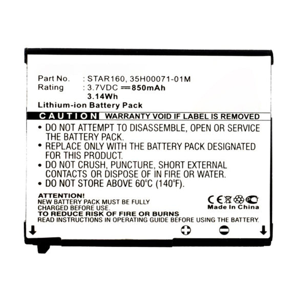 Batteries N Accessories BNA-WB-L15545 Cell Phone Battery - Li-ion, 3.7V, 850mAh, Ultra High Capacity - Replacement for DOPOD STAR160 Battery
