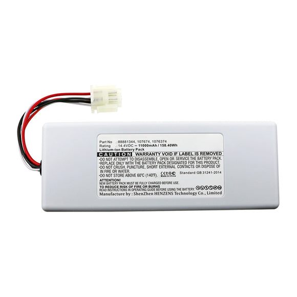 Batteries N Accessories BNA-WB-L15177 Medical Battery - Li-ion, 14.4V, 11000mAh, Ultra High Capacity - Replacement for Philips 107674 Battery
