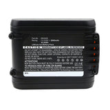 Batteries N Accessories BNA-WB-L14286 Power Tool Battery - Li-ion, 12V, 2000mAh, Ultra High Capacity - Replacement for Worx WA3540 Battery